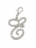 Crystal Letter Charm